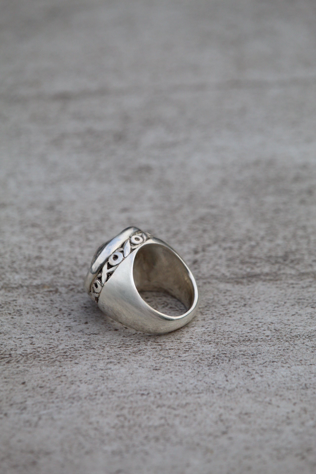 Anillo plata Toscano