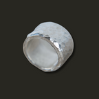 Anillo Machacado plata L