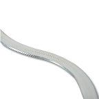 Tiara Plata Lisa