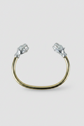 Esclava Bronce Puma Liso Plata — Co Rivera Chile