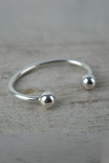 Esclava Bolas Plata — Co Rivera Chile