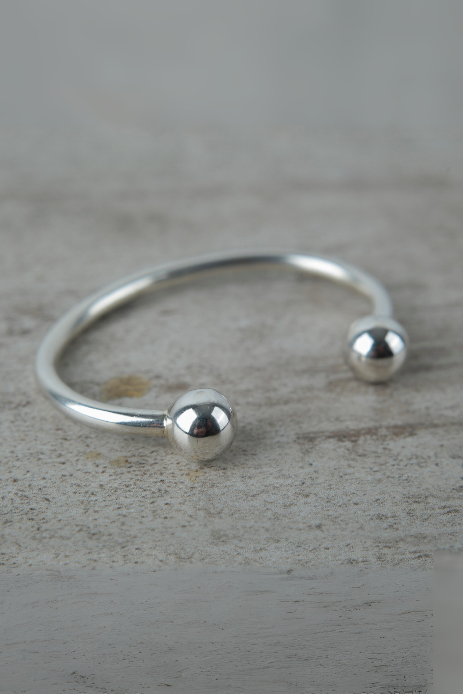 Esclava Bolas Plata