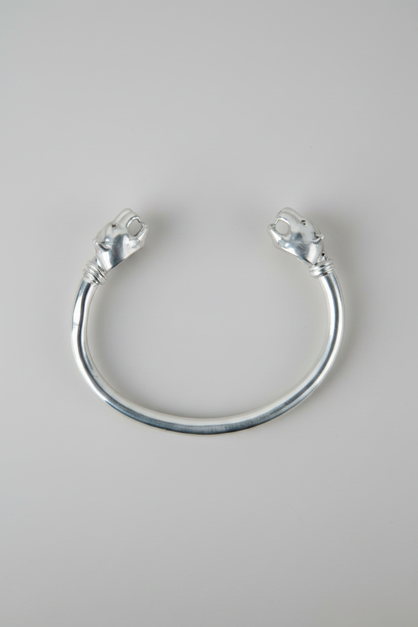 Esclava Puma Liso Plata