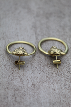 Aros puma bronce argolla