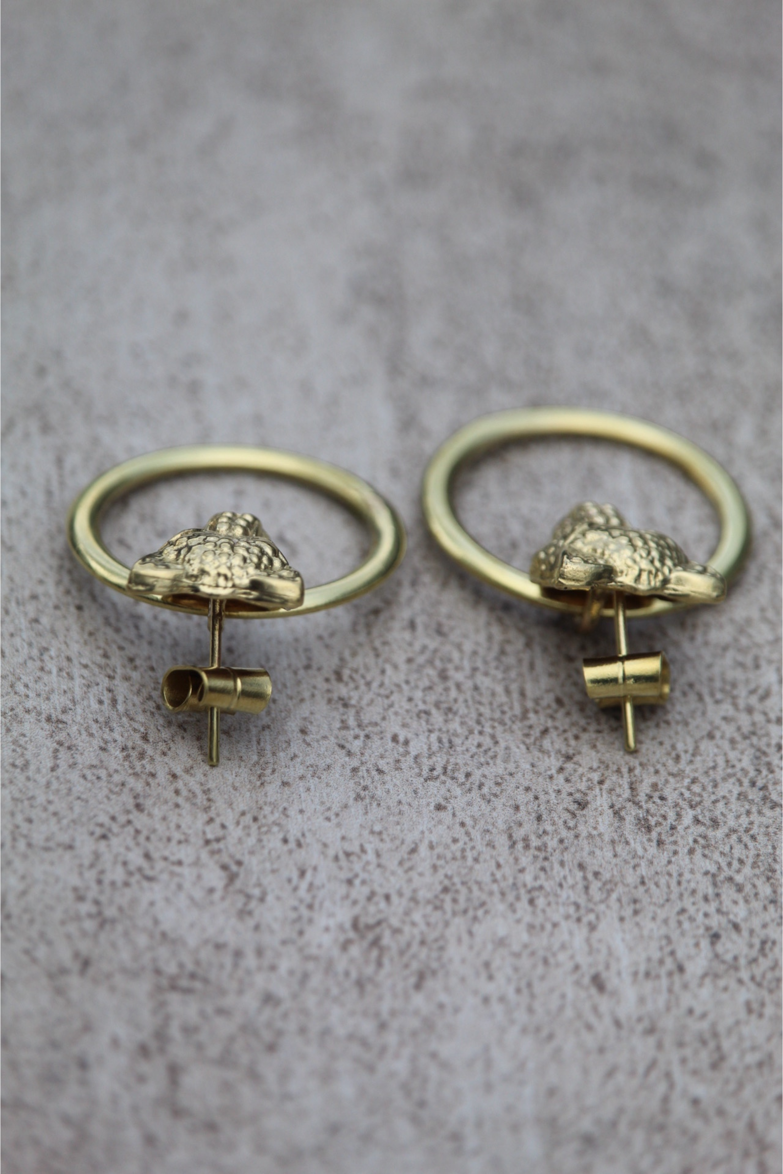 Aros puma bronce argolla