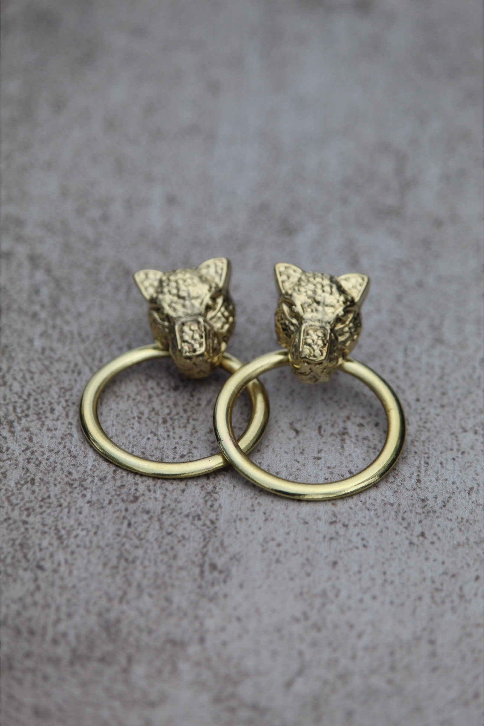 Aros puma bronce argolla