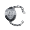 Pulsera Virgen plata XL