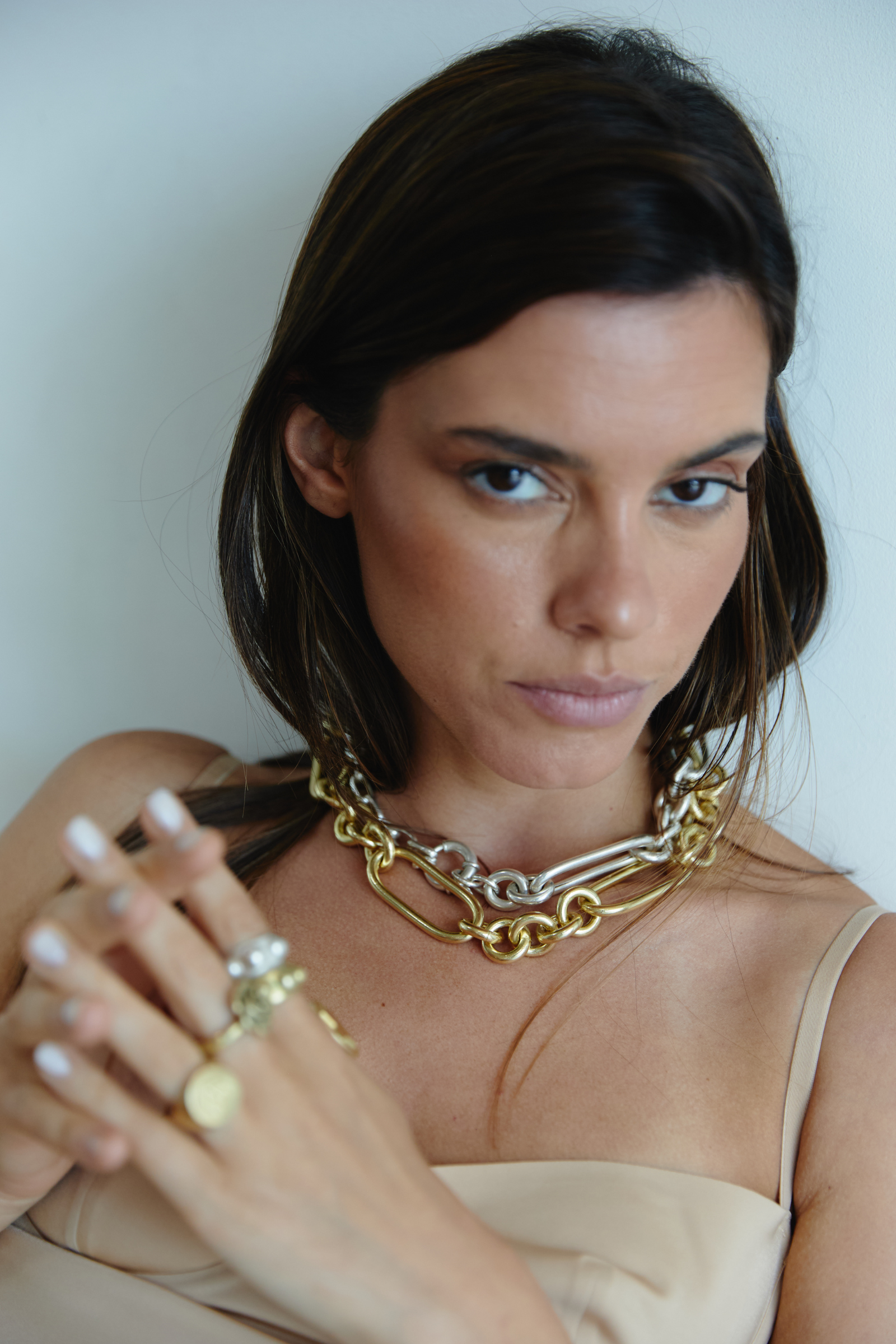Collar Dominga plata