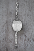 Pulsera Virgen Plata XL — Co Rivera Chile
