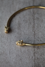 Chocker Puma bronce