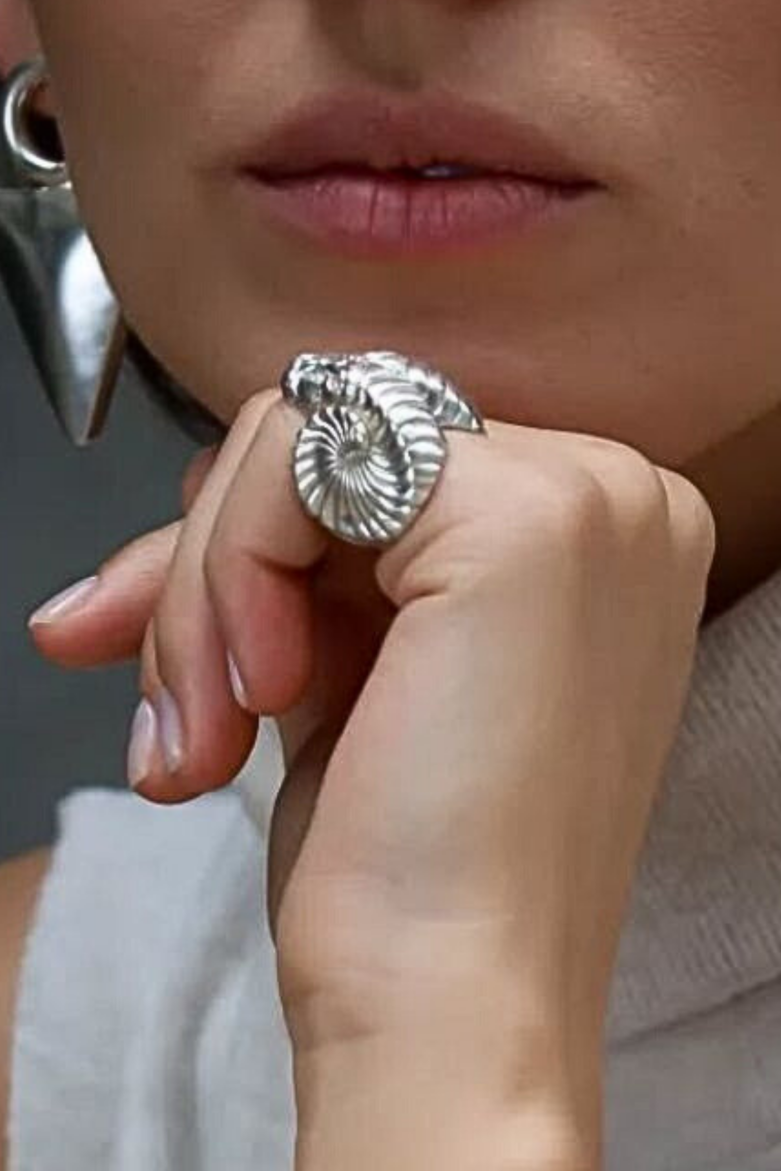 Anillo carnero plata