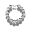 Pulsera bolas de plata