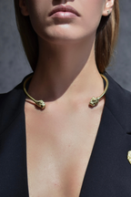 Chocker Puma bronce