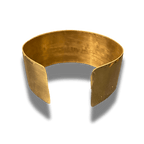 Esclava  machacada bronce XL