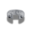 Anillo tachas plata
