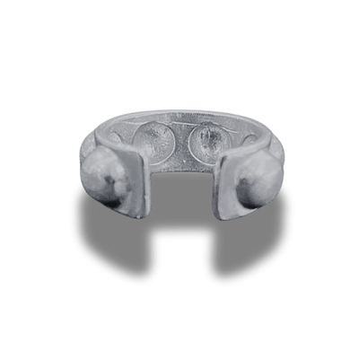 Anillo tachas plata