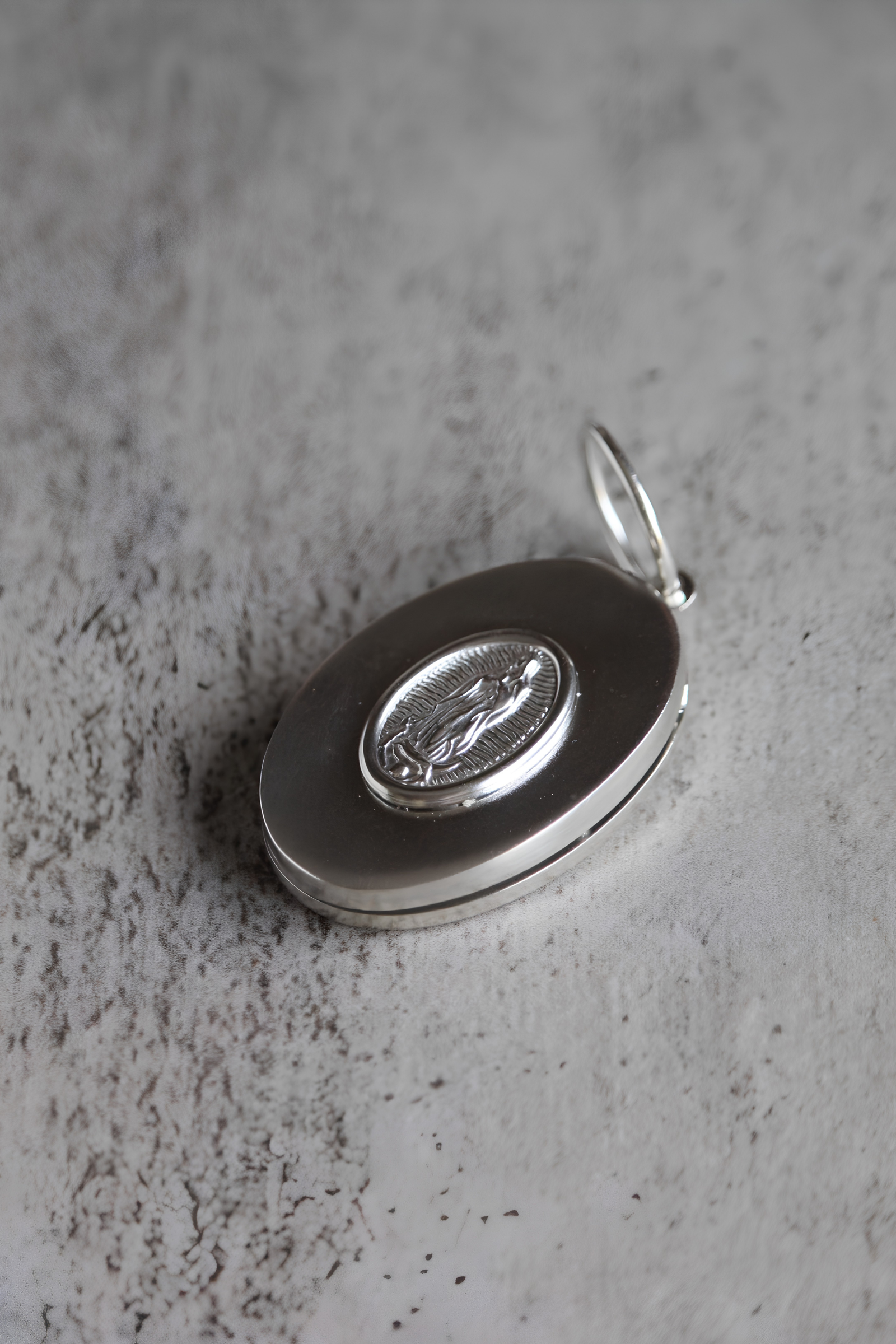 Relicario plata Virgen de Guadalupe S