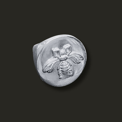 Anillo abeja plata