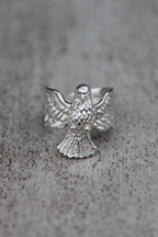 Anillo águila plata ajustable