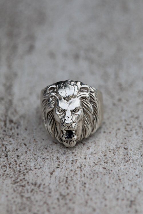 Anillo Meñique León Plata — Co Rivera Chile