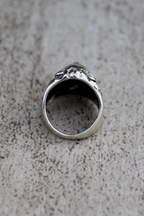 Anillo meñique Leon plata
