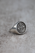 Anillo Chevalier San Benito Plata — Co Rivera Chile