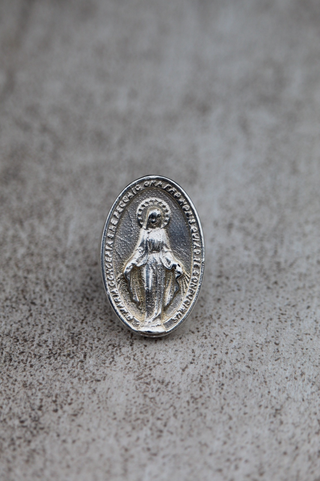 Anillo Virgen de los rayos plata