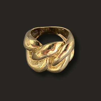 Anillo nudo bronce