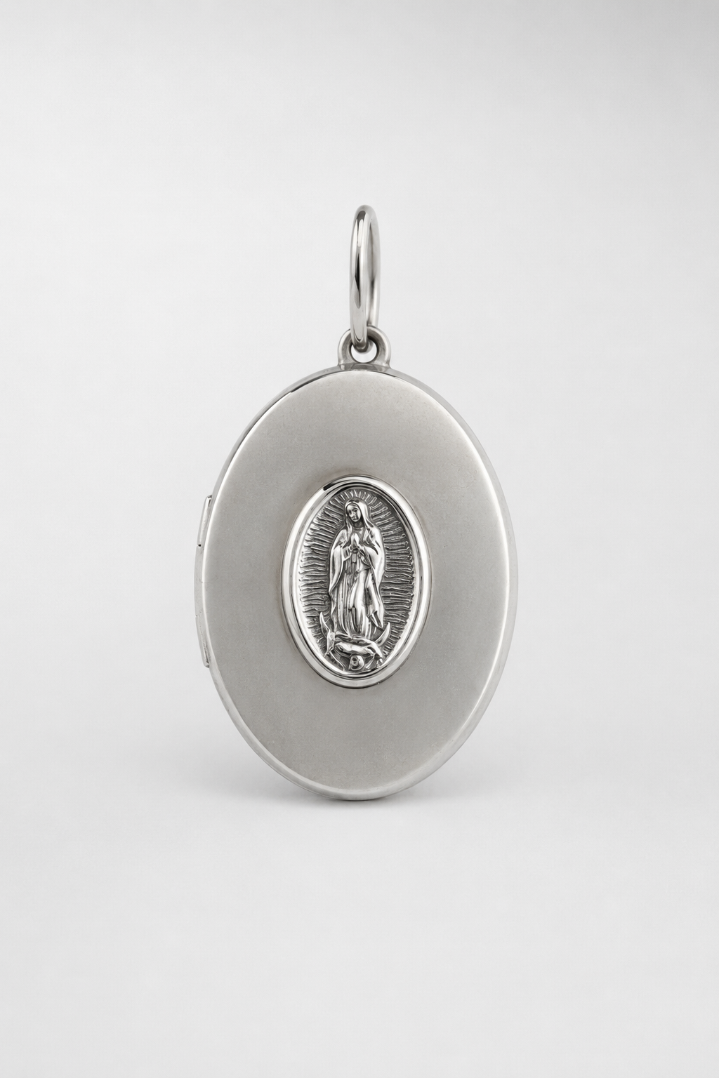 Relicario plata Virgen de Guadalupe S