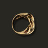 Anillo nudo bronce
