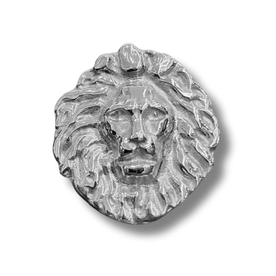 Anillo leon plata