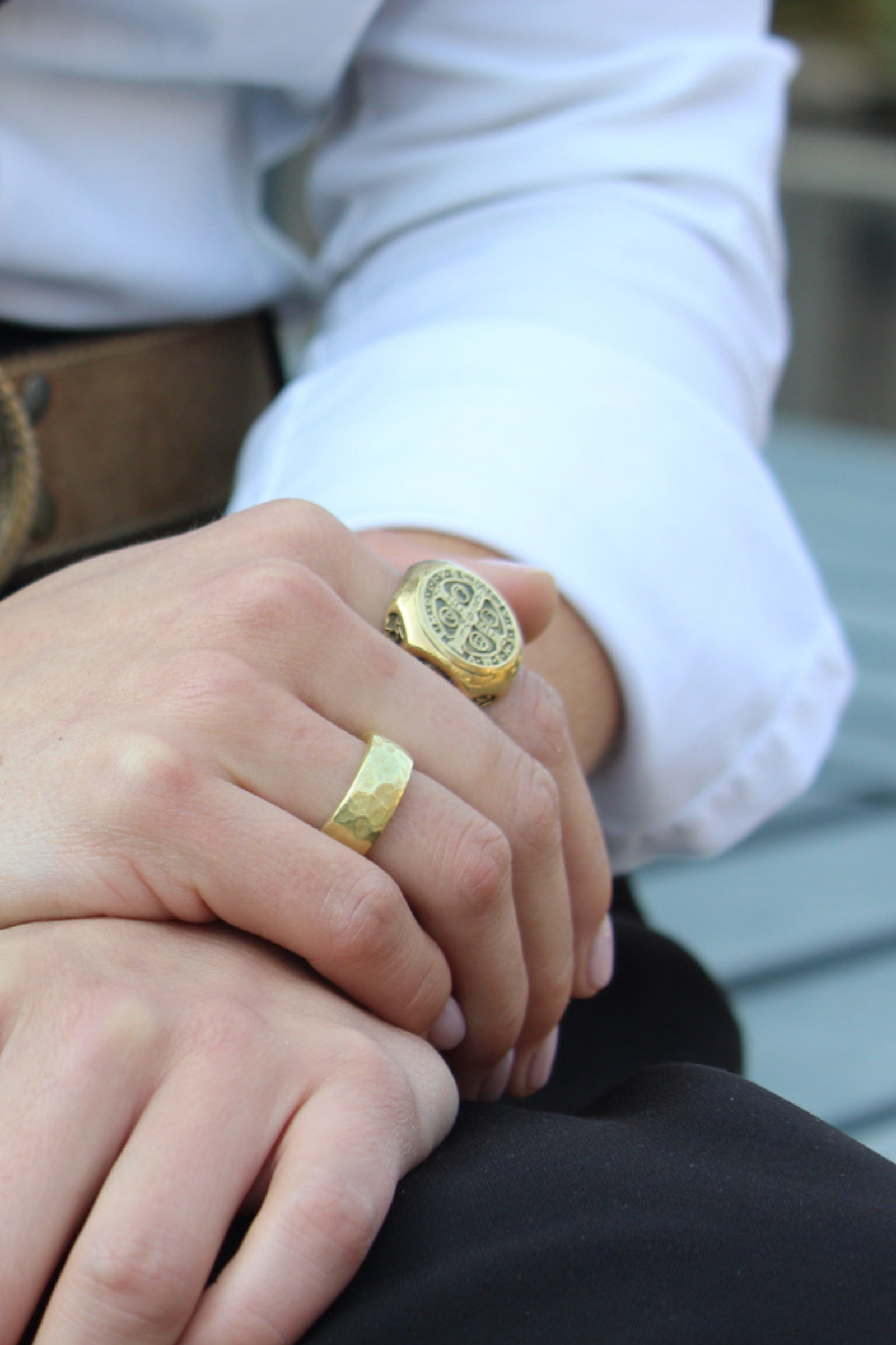 Anillo San Benito Bronce
