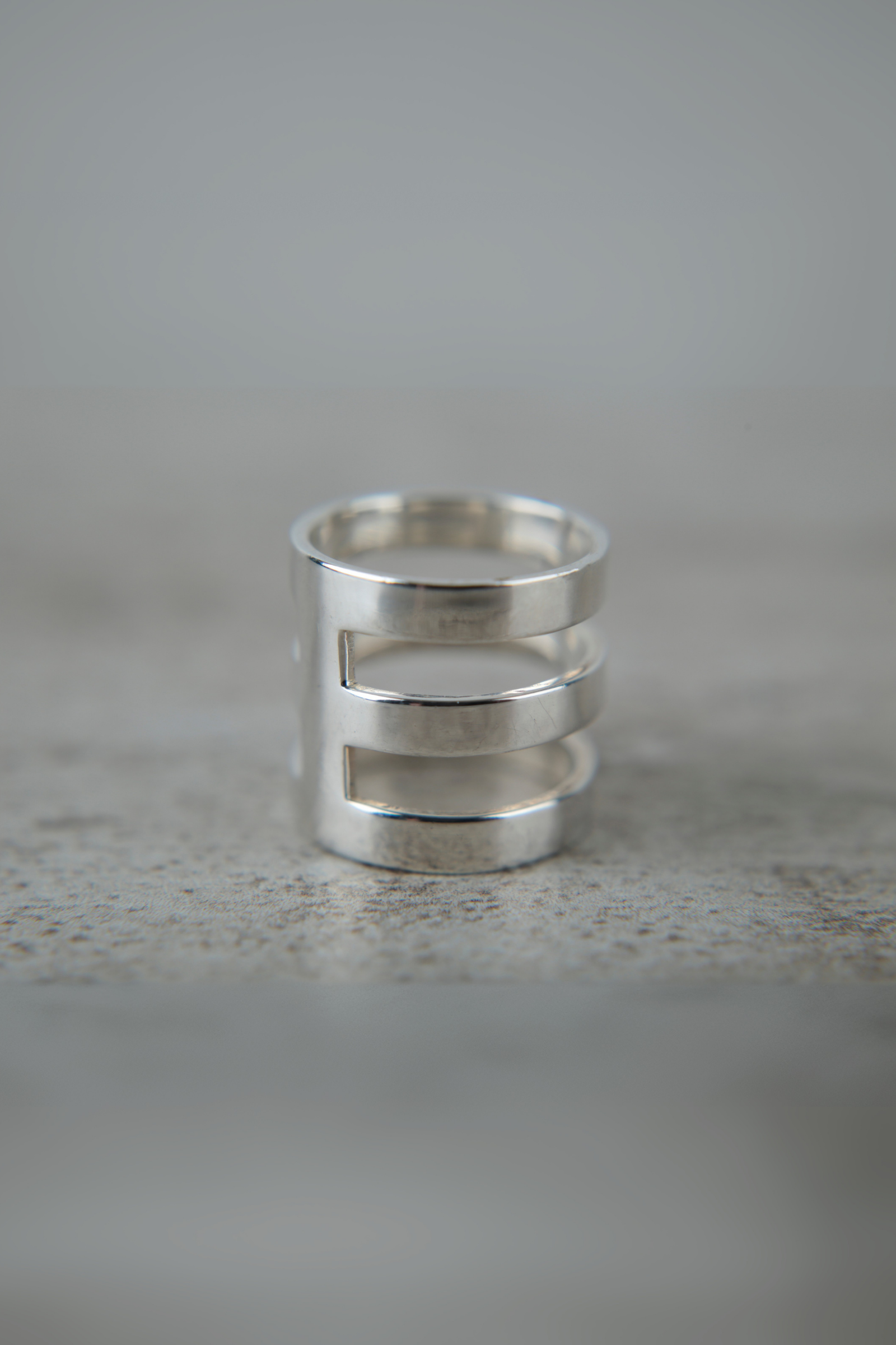 Anillo tres vueltas plata