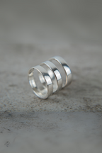 Anillo tres vueltas plata