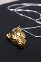 Colgante puma bronce