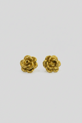 Aros Flor Bronce — Co Rivera Chile