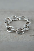 Pulsera Paula Plata — Co Rivera Chile