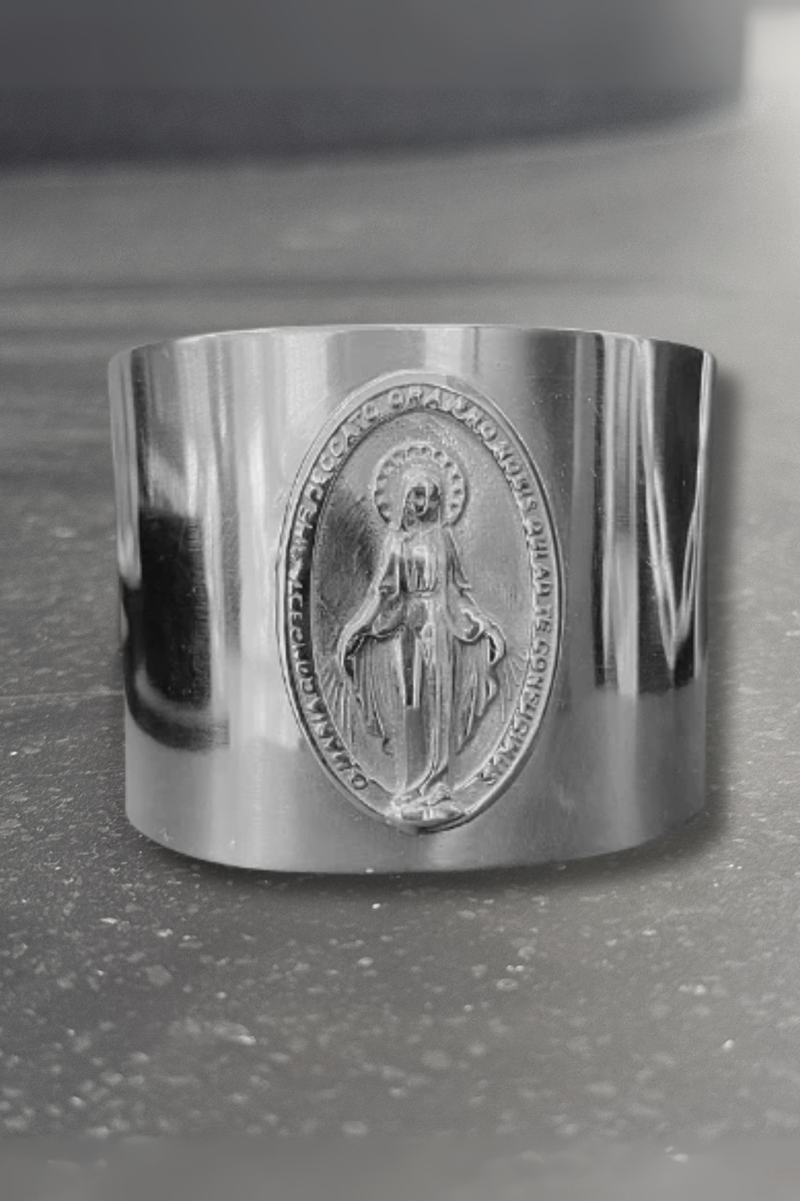 Esclava Virgen plata XL