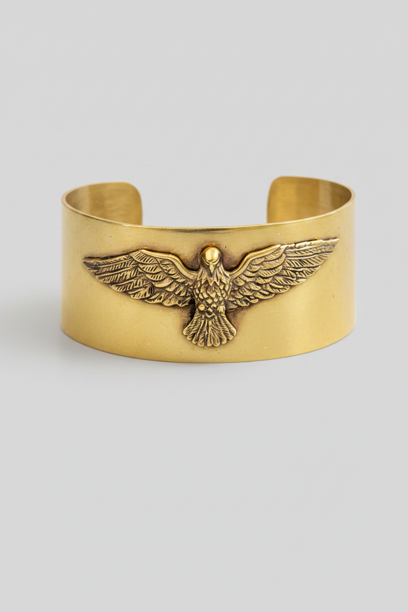 Esclava de bronce con aguila