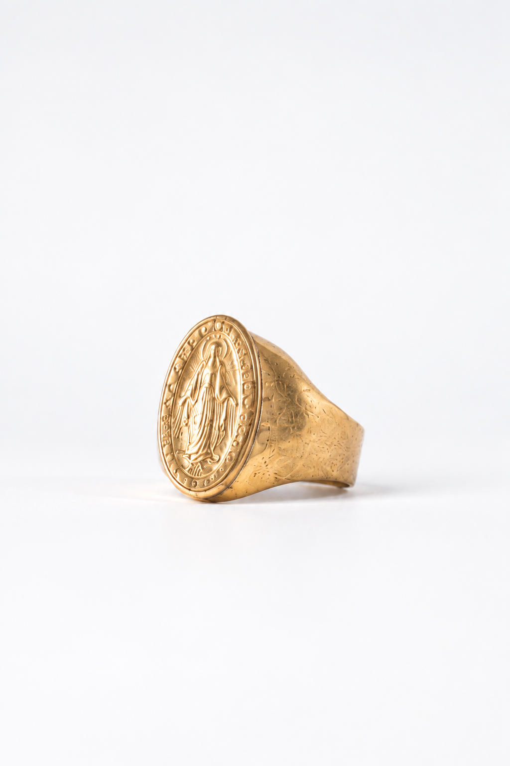 Anillo chevalier Virgen de los rayos