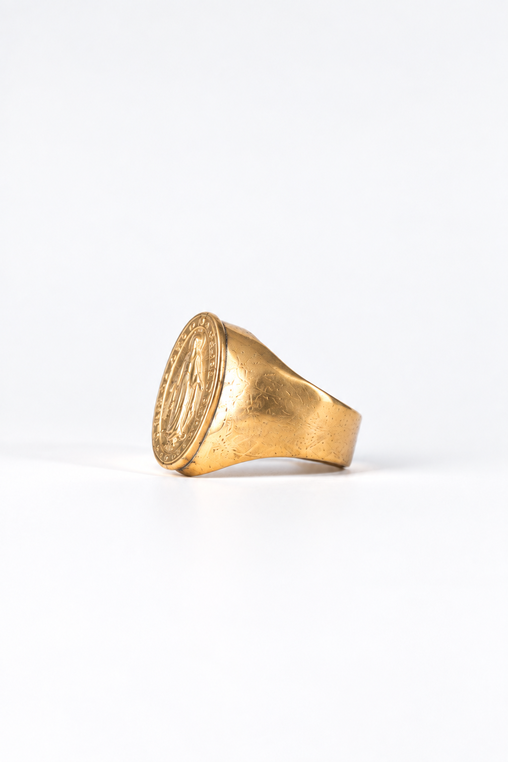 Anillo chevalier Virgen de los rayos