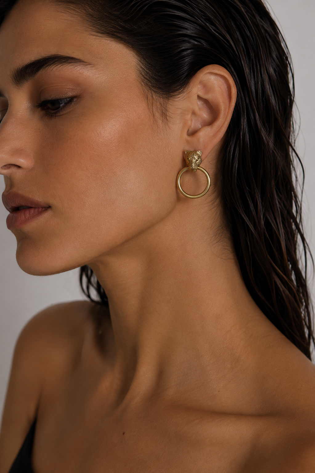 Aros puma bronce argolla