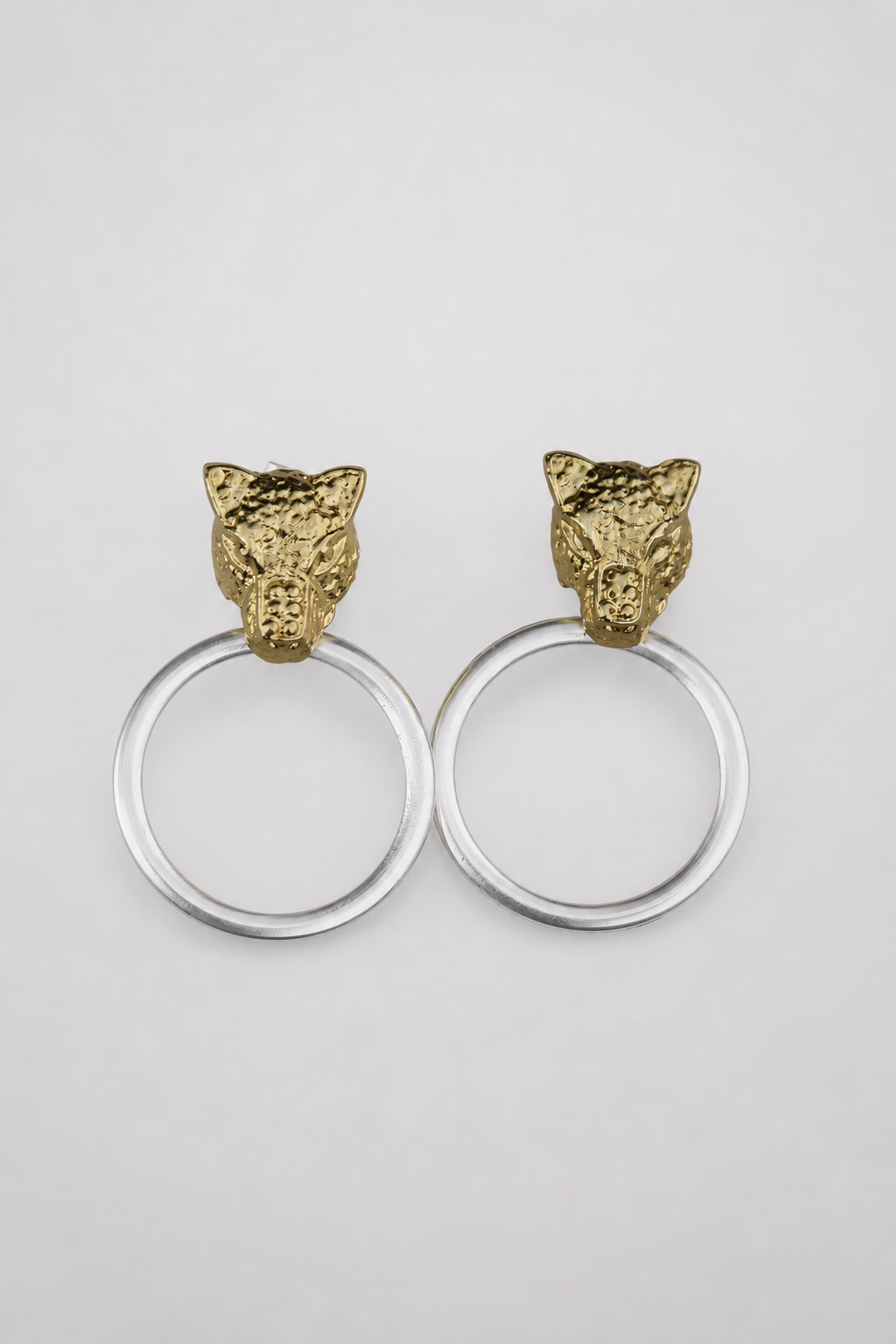 Aros puma bronce argolla plata