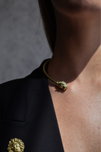 Chocker Puma bronce