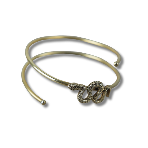 Brazalete Serpiente Bronce