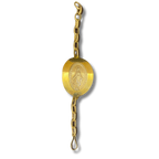 Pulsera Virgen bronce XL