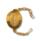 Pulsera Virgen bronce XL