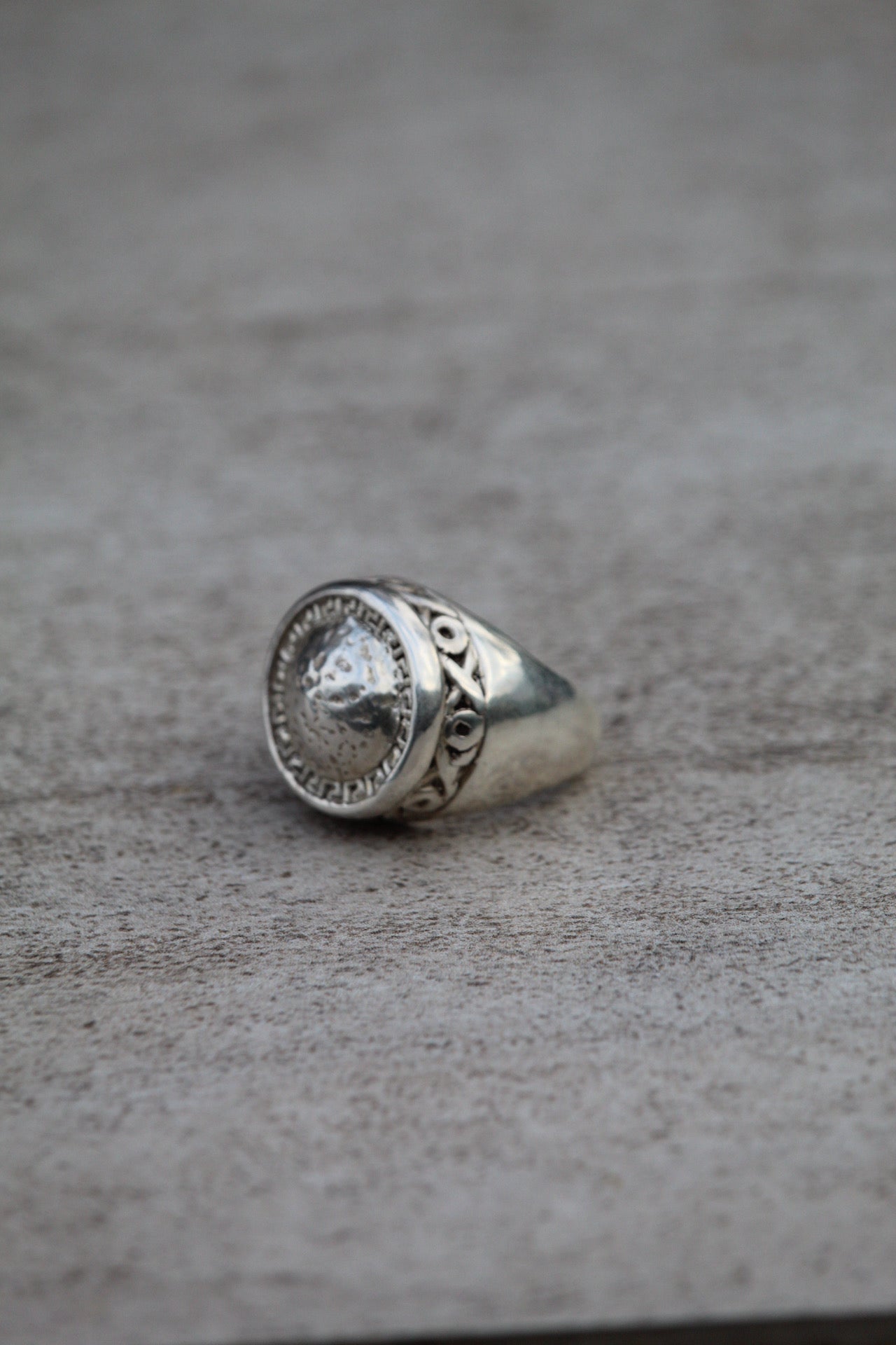 Anillo plata Toscano