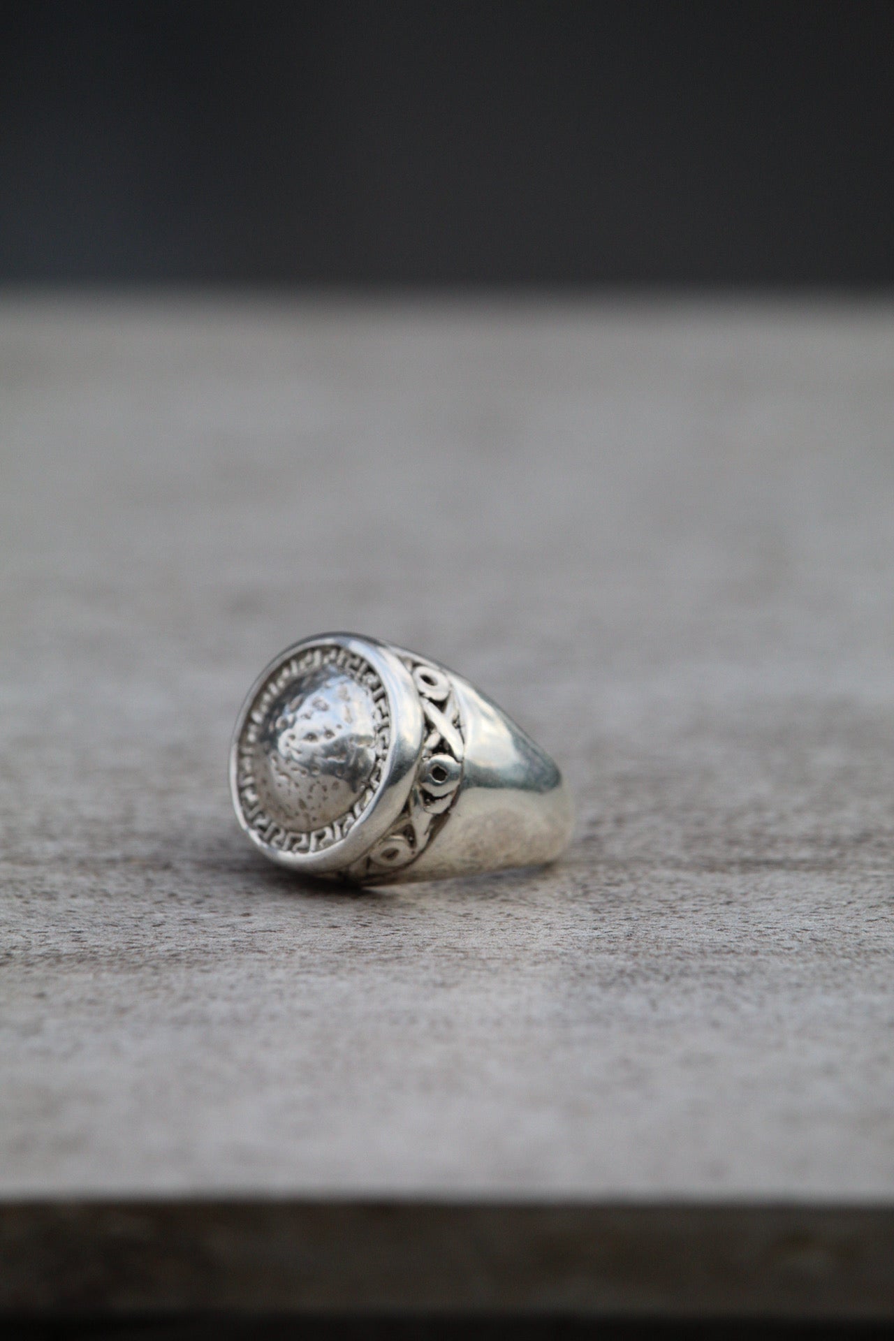 Anillo plata Toscano