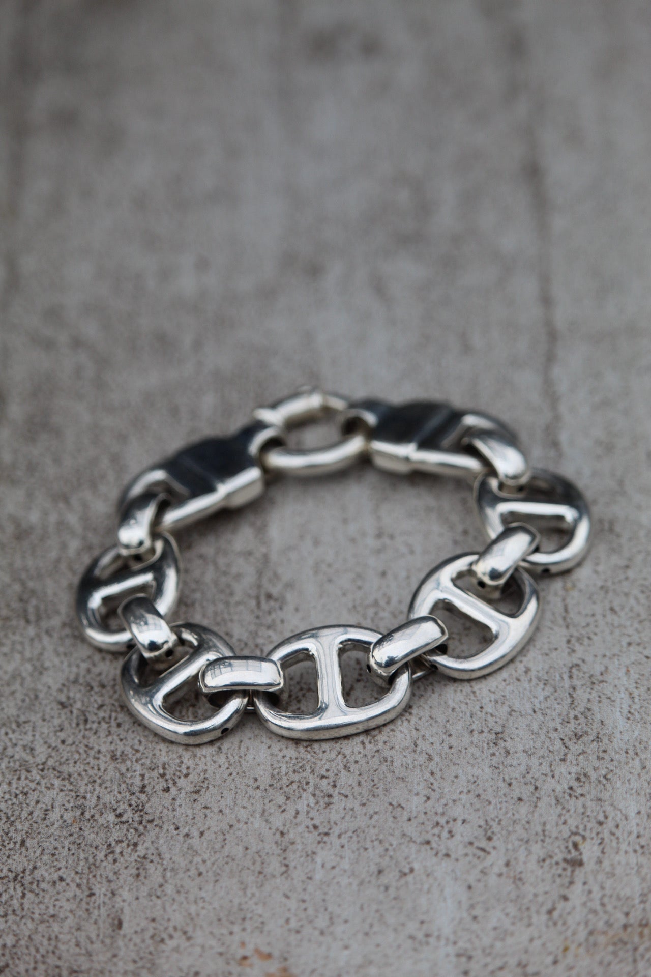 Pulsera eslabón ancla